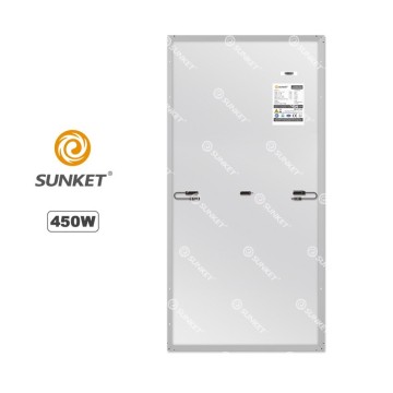 Semua Panel Solar 450W 450W Hitam 450W Panel Solar 450W