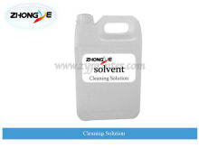 Solvent cleaning solution cleaning liquid