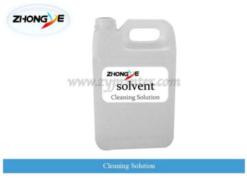 Solvent cleaning solution cleaning liquid