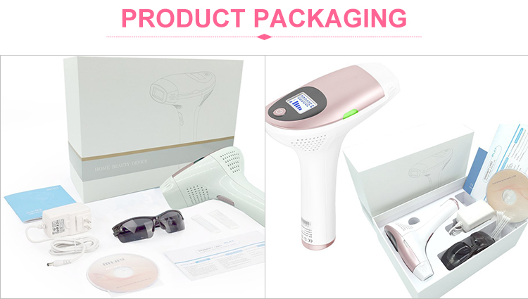 Rose Gold Home IPL Hair Removal Machine Laser Portable