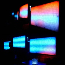 Kleur feroaret RGB Dimmen LED-paniel ljocht