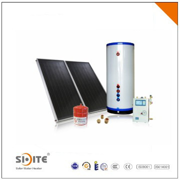 200L split pressurized double coil solar panel powered water heater