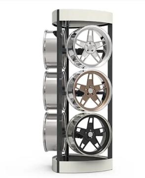 Vehicle Wheels Rim Display Rack