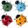 Metal Ladybugs Sculptures Wall Decor