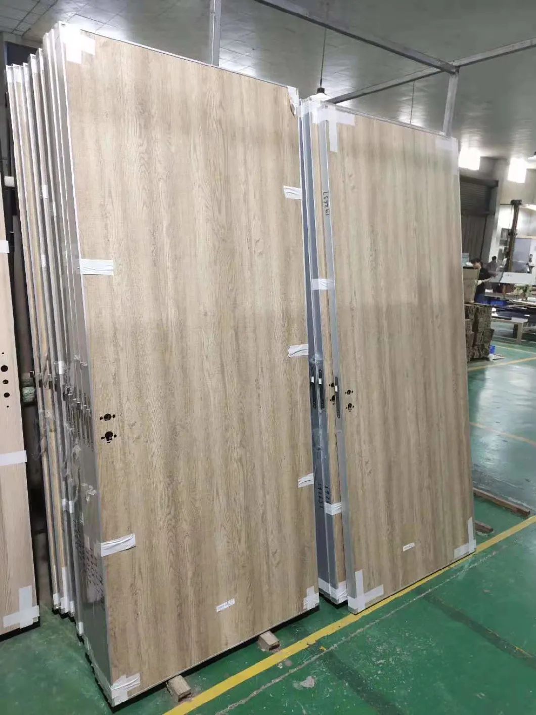 Aluminum Frame Aluminum Honey Comb Internal Door