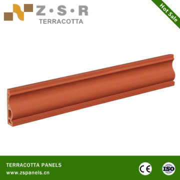 Cladding wall terracotta baguette