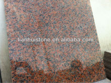 G562 Maple Red Granite Step