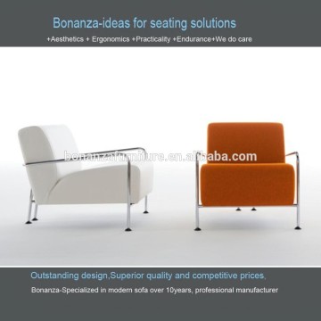 leather Single seat sofa 8841# single seat sofa design