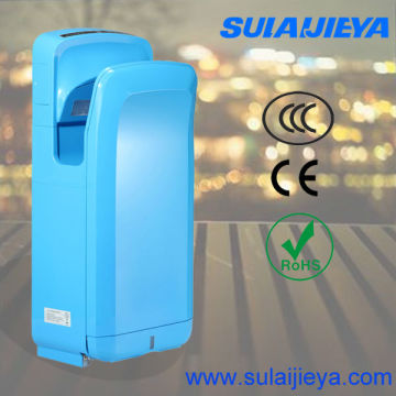 public place double jet air hand dryer