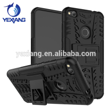 Stand Holder Hybrid Shockproof Cover Case For Huawei P8 Lite 2017 Back Cover
