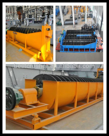 high weir single spiral classifier for separating ore