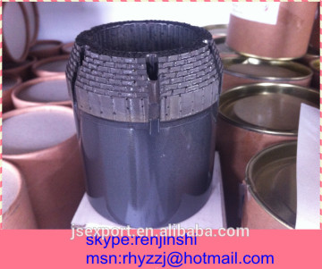 diamond core bits set,surface set diamond core bit