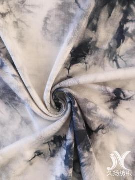 White Tie Dye Rayon Sp Jersey Fabrics