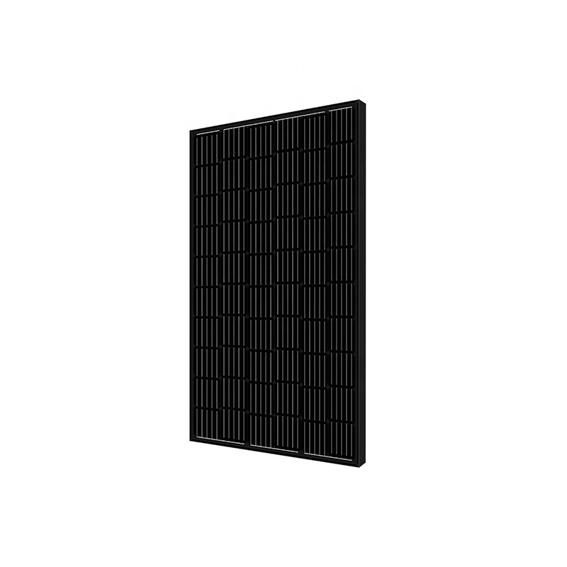 Personalizado todo el panel solar negro 50w para la venta