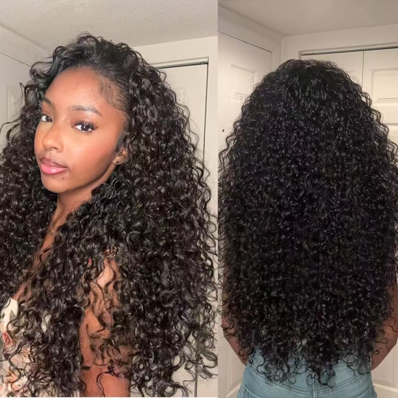26 Inch Curly Half Wig