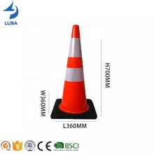 700mm Emergency Safety Road Cones: Affordable and Reflective PVC Traffic Cones