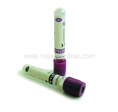 EDTA Tube with Lavender Cap (K2 K3)