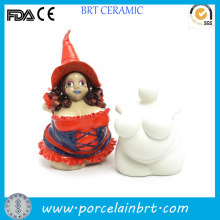 Custom Fat Woman Sculpture Ceramic Witch Statue