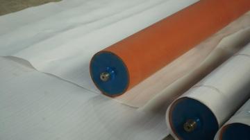 Rubber roller for laminating equipment