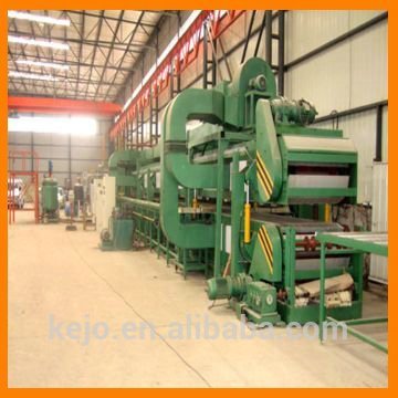 Metal EPS sandwich panel forming machine line