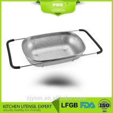 Fashion fruit stainless steel colander tray