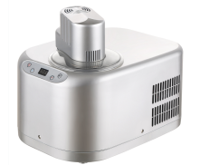Silver white ice cream machine