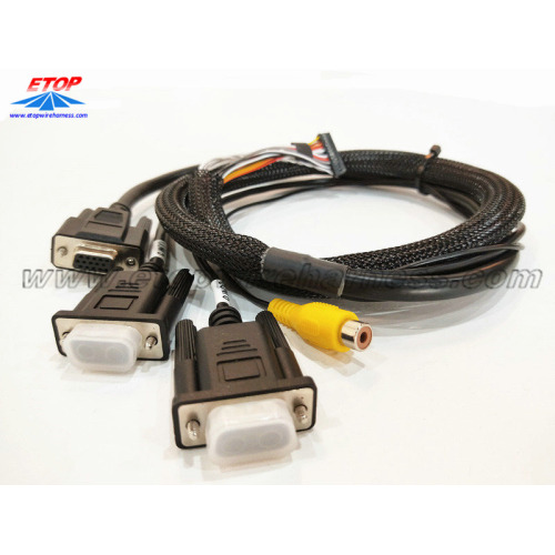 RAC ke D-Sub Cable Sambungan