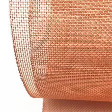 99.5% Pure Copper & Phosphor Bronze Wire Mesh - Sn P 8% Tin, 100-600 Mesh