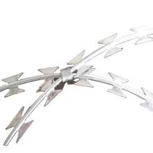 Concertina 60m Fil de Fer Barbelé de Cloture Jardin