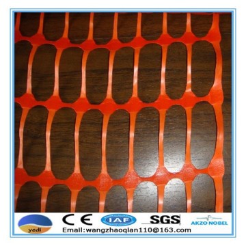 orange plastic alert safety net