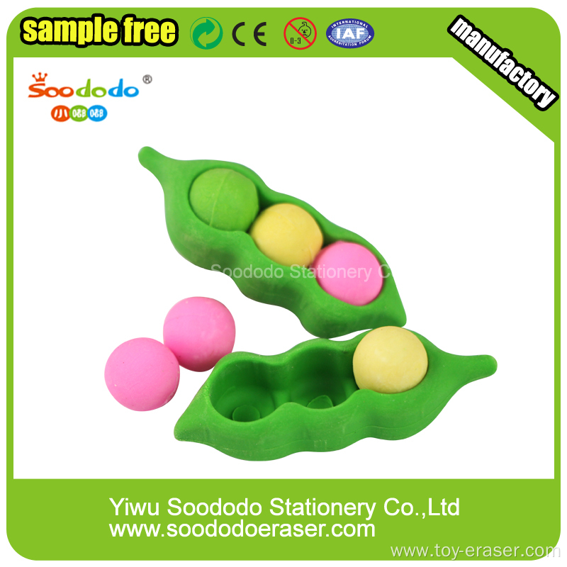 Promotion Corn children stationery Eraser custom