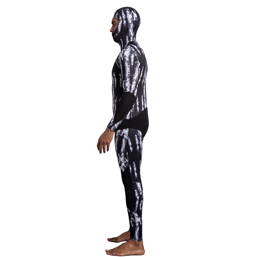 Seaskin 3.5mm 두 조각 Camo Spearfishing wetsuit