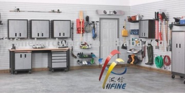 Hot Sale Garage Storage PVC Slatwall Panels