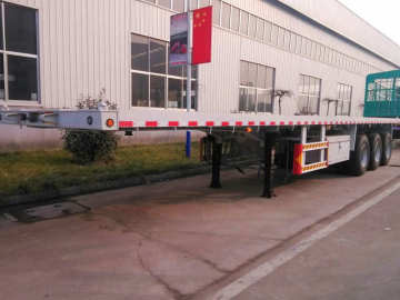 3 Axle 60T Flat Bed Trailer
