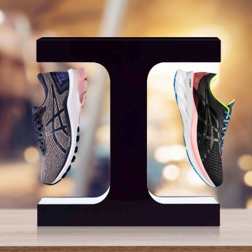 360 Rotating Magnetic Levitation Shoe Display Rack