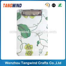 restaurant menu clipboard