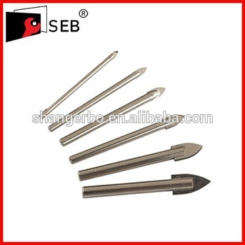 Straight Shank Carbide Drills For Glass