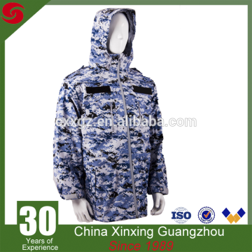 Ocean Digital Camo Cotton/Polyester Military Army Winter Jacket