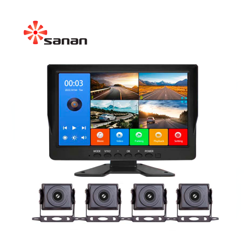 4CH Waterproof HD In Vehicle Monitoring System