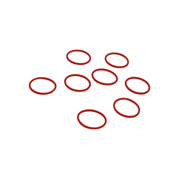 Red Silicone O-Ring Seals