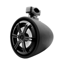 Marine Stereo Receiver Kit with DVD, Bluetooth, and 6.5 Inch Speakers for Motorbike