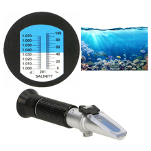 Handheld Salinity Refractometer - Range 100 Saltwater Refractometer