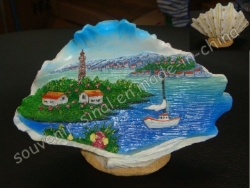 Resin Crafts Seashell Decoration Souvenir