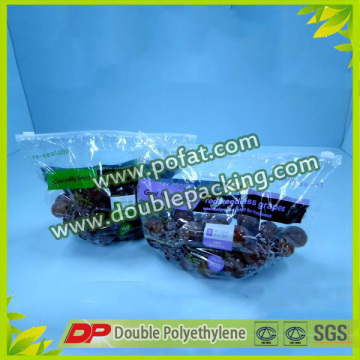 Fresh FDA Grape ziplock Package Bags