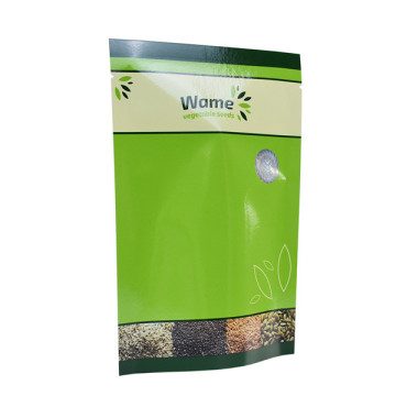 Compost Compostable Kraft-verpakking voor Bloemzaadzak