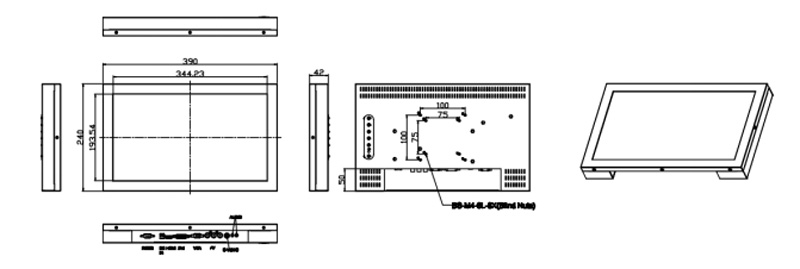 15.6 "Touch Industrial Monitor 15.6" Touch Industrial Monitor