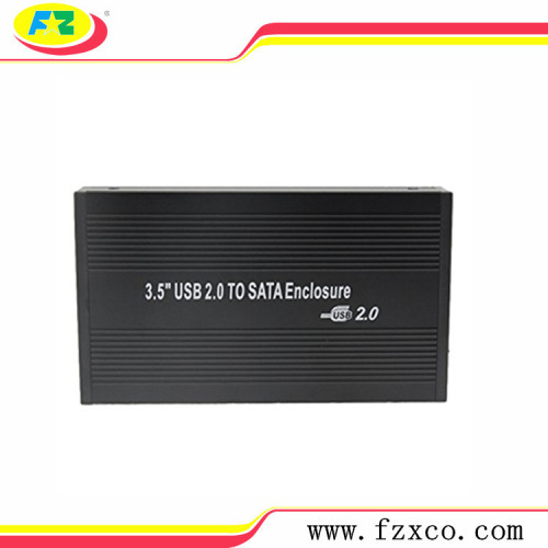 Gabinete de caso USB 2,0 3.5 HDD externo