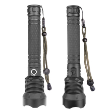 Hot Selling Outdoor Tactical Flashlight: Waterproof, Rechargeable, and Super Bright for Hiking