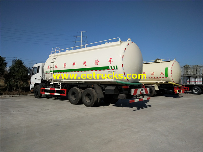 28 CBM 6x4 Cement Delivery Tank Trucks