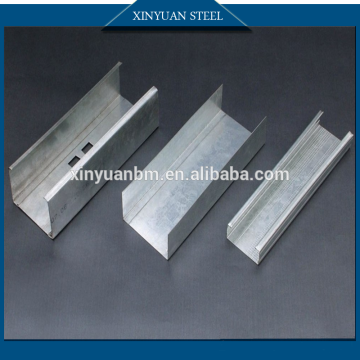 Drywall C stud & U track/ drywall steel furring channel